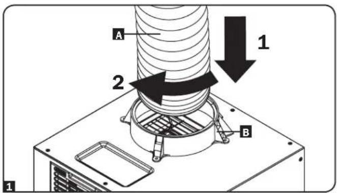 Tripp Lite SmartRack SRCOOL2KWM - Exhaust Duct Connection (Optional) - 1