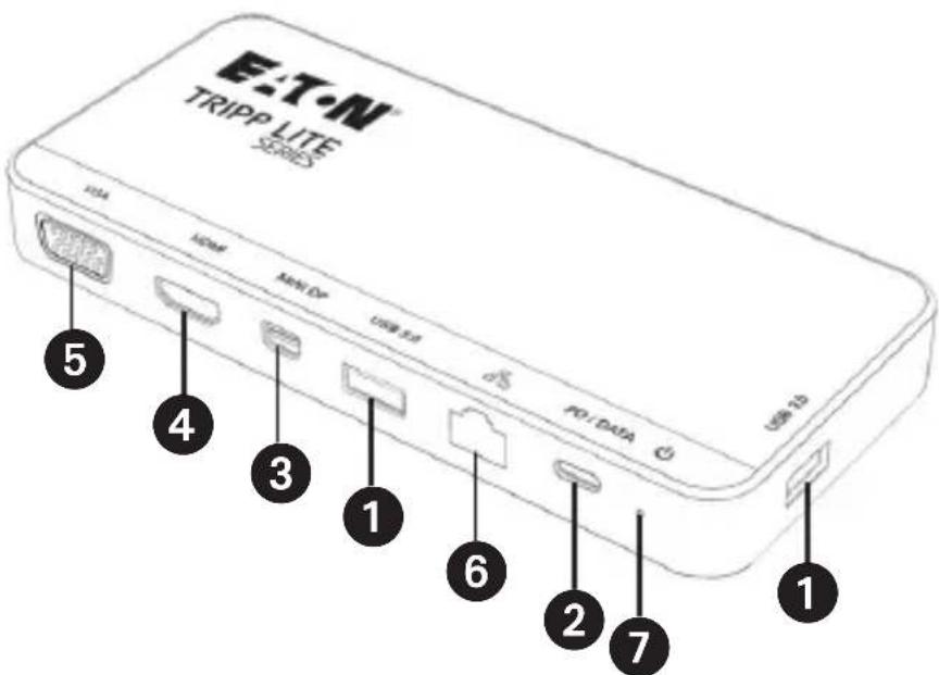 Tripp Lite U442DOCK16B - Vista General del Producto - 1