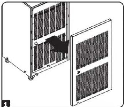 Tripp Lite SmartRack SRCOOL24K - Remplazo del Filtro (Paneles Frontal y Posterior) - 1