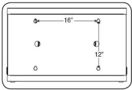 Tripp Lite CSC16USB - Warning: Do not attempt to mount the charging station to the wall with any personal electronic devices inside. - 1