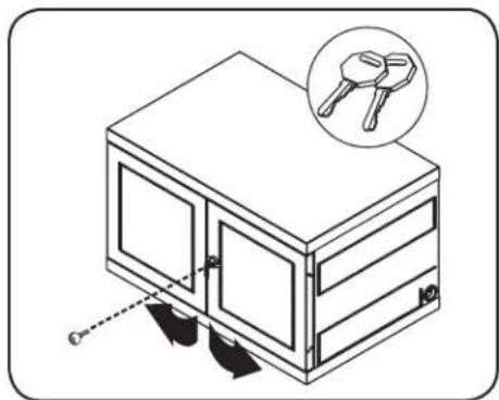 Tripp Lite CSC16USB - Cerraduras de la Puerta - 1