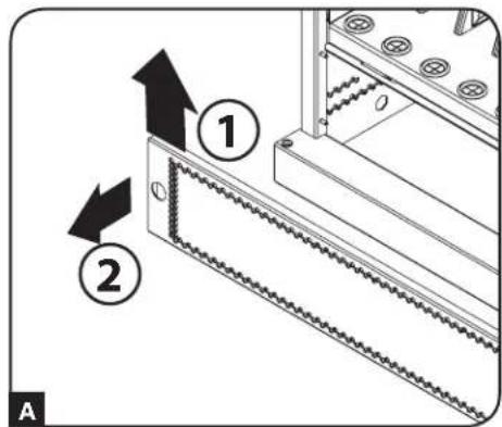 Tripp Lite CSC16USB - Réglage des diviseurs de l'étagère de rangement - 1