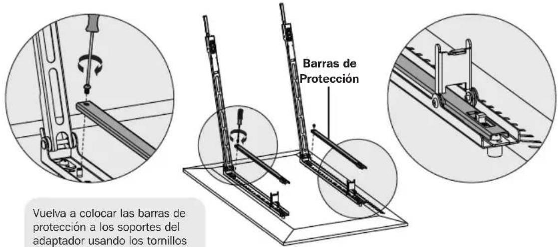 Tripp Lite DWFPSC4570M - Instale los Soportes del Adaptador - 1