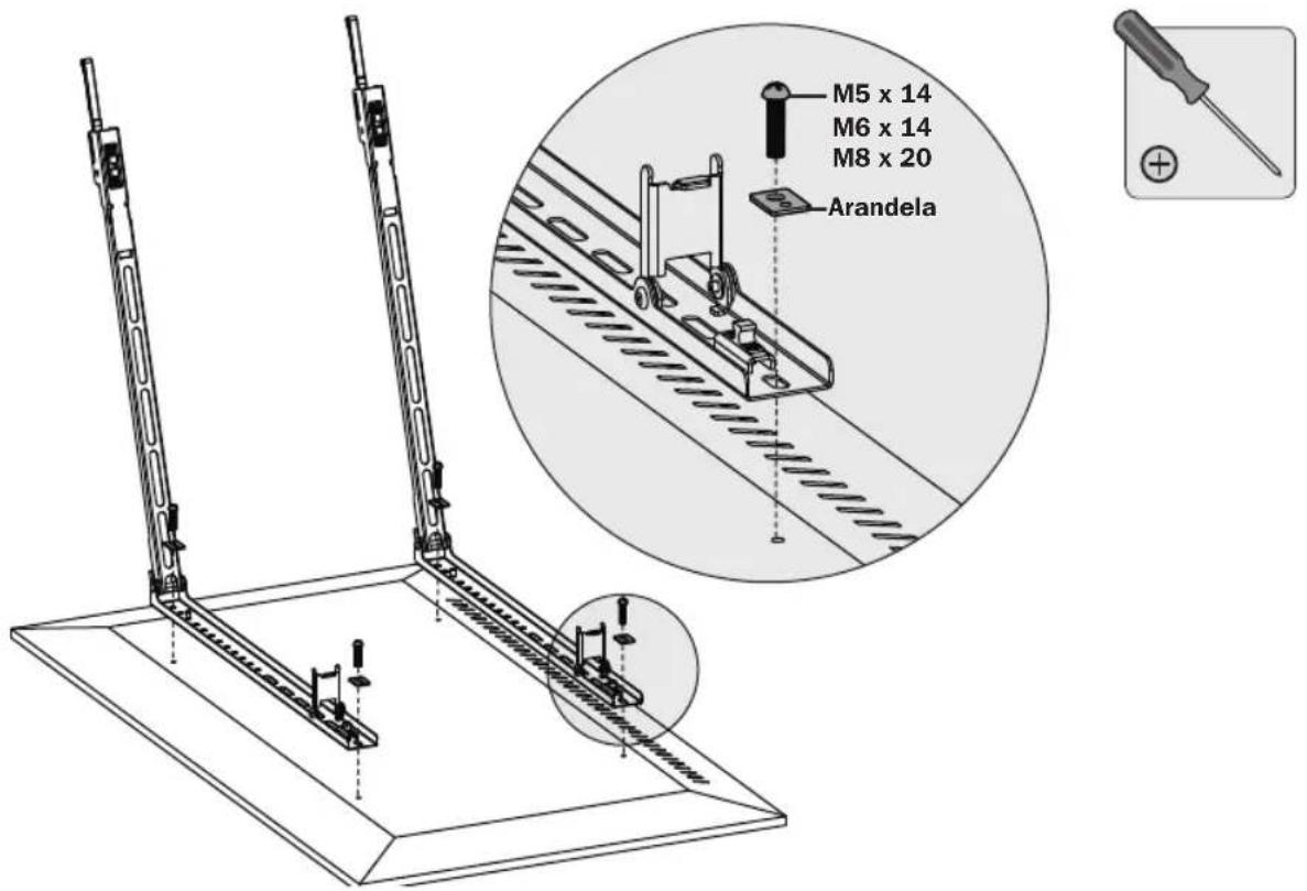 Tripp Lite DWFPSC4570M - 3a. Para Pantalla con la Parte Posterior Plana - 1