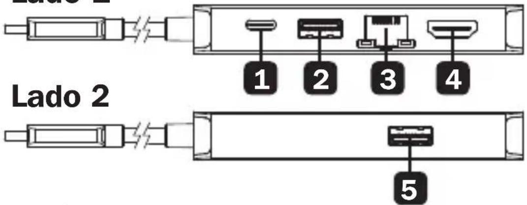 Tripp Lite U442DOCK6GY - Lado 1 - 1