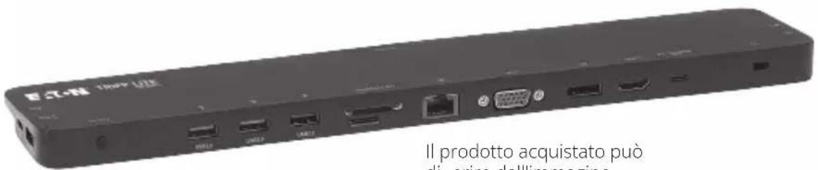 Tripp Lite U442DOCK7DB - Docking station USB-C® per triplo display - 1