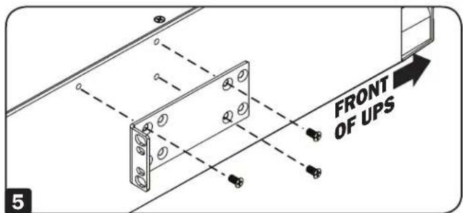 Tripp Lite SmartOnline 2POSTRMKITMB - 2-Post Rack Kit for Select SmartOnline® UPS Systems - 5