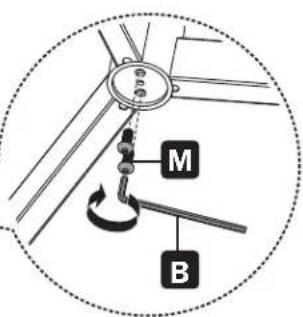 Tripp Lite DMCS3770ROT - Befestigung der Säule an der Basis - 2