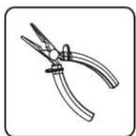 Tripp Lite DMCS3770ROT - Fixation des couvercles de cable - 1
