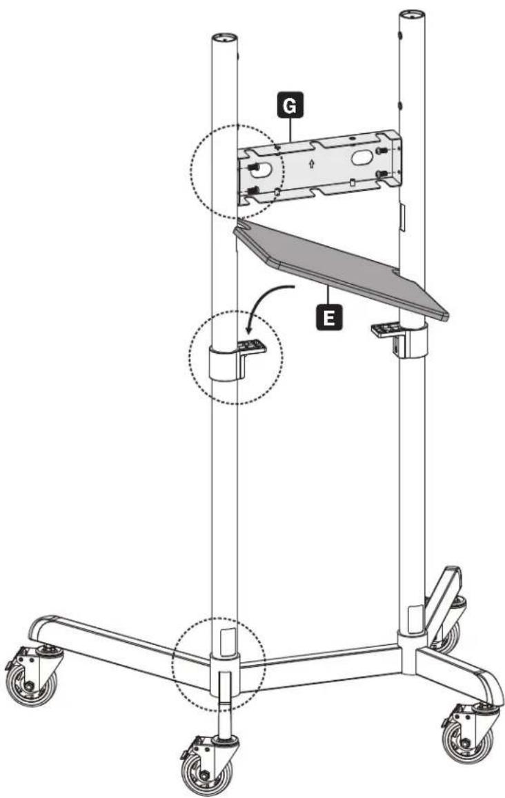 Tripp Lite DMCS3770ROT - Installing the Front Cover and Equipment Shelf - 7