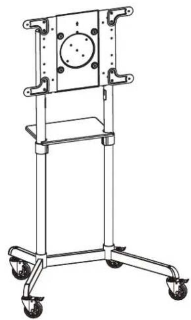 Tripp Lite DMCS3770ROT - Chariot mobile pour écran rotatif - 1