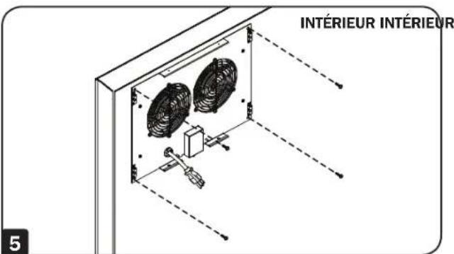 Tripp Lite SmartRack SRCLOSETFAN - Remarques : - 8