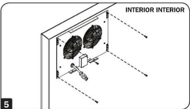 Tripp Lite SmartRack SRCLOSETFAN - Notas: - 6