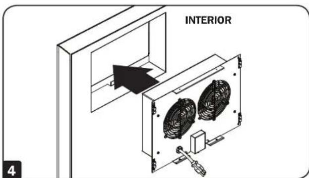Tripp Lite SmartRack SRCLOSETFAN - Notas: - 4
