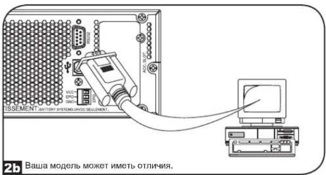 Tripp Lite SmartOnline SUINT3000LCD2U - Коммуникационные порты USB и последовательные порты RS-232 - 3