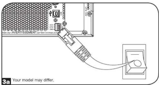 Tripp Lite SmartOnline SUINT3000LCD2U - EPO Port Connection - 1