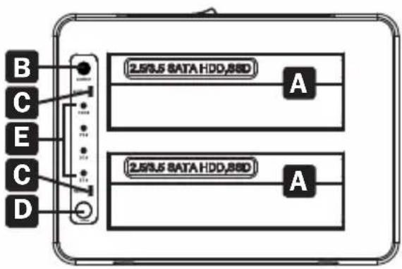 Tripp Lite U339E02 - Feature Identification - 1