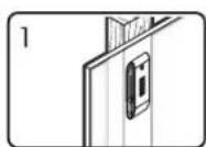 Tripp Lite DWM3780XOUT - Mount on Wood Stud Wall - 2