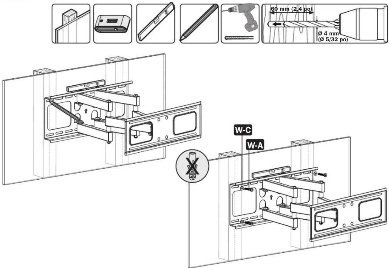 Tripp Lite DWM3780XOUT - Montage sur des montants muraux - 1