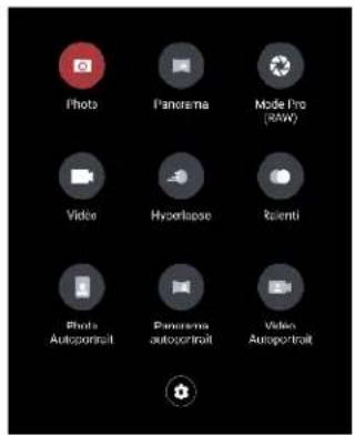 HTC U12 Plus - Choisir un mode de capture - 1