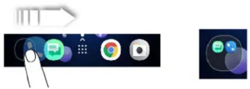 HTC U12 Plus - Regrouper des applications sur le panneau de widgets et la barre de lancement - 1