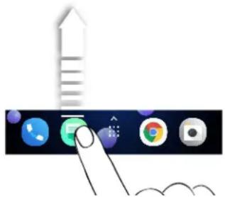 HTC U12 Plus - Barre de lancement - 3