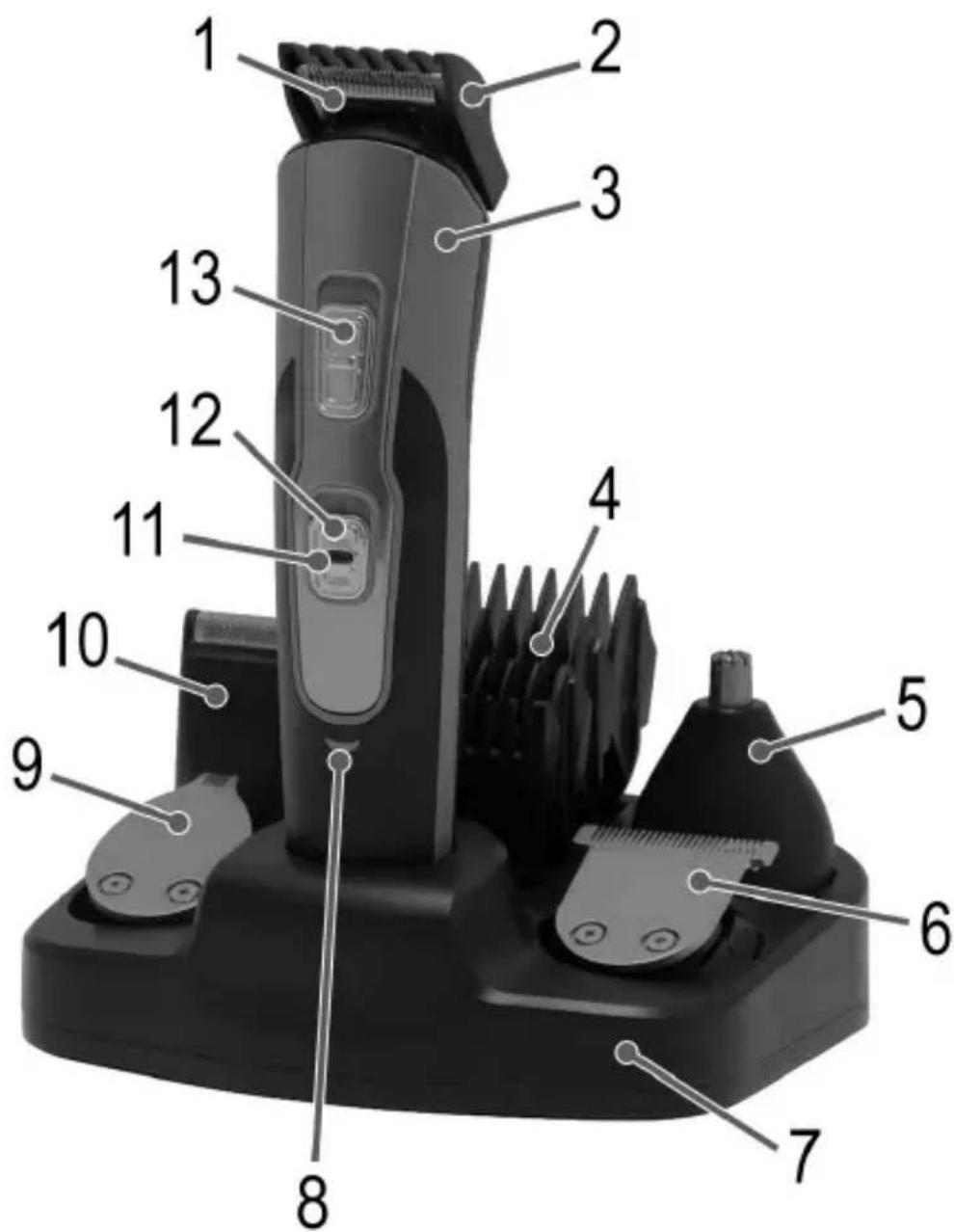 ProfiCare PCBHT 3014 - Übersicht der Bedienelemente - 1