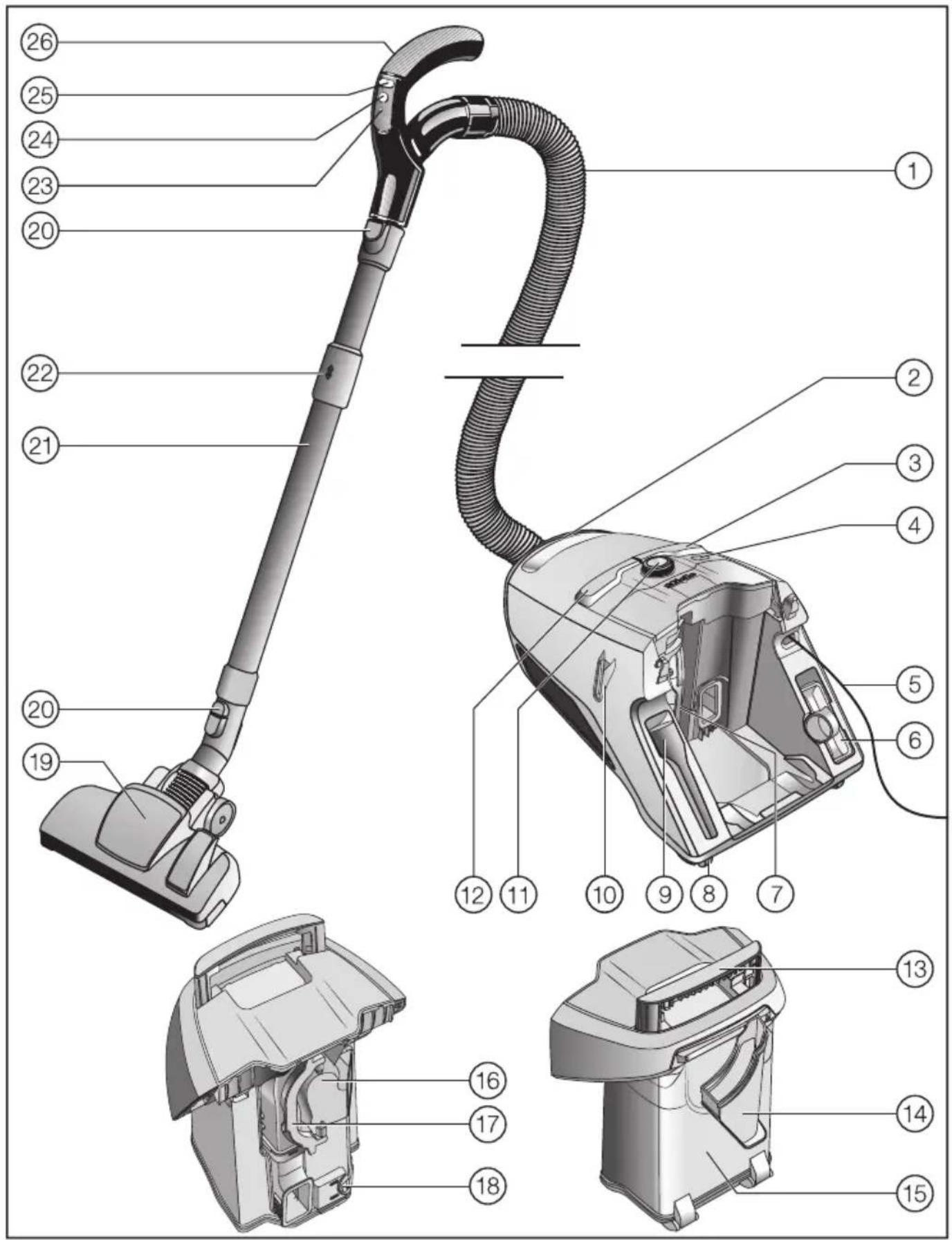 MIELE Blizzard CX1 Excellence PowerLine - en - Guide to the appliance - 1