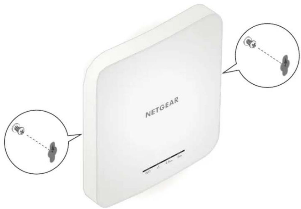NETGEAR Nighthawk MK63S - 屋内用WAX610を壁面に取り付ける - 3