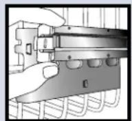 ELECTROLUX EDW5505EPS - To remove rack with tab-lock rack stops: - 2