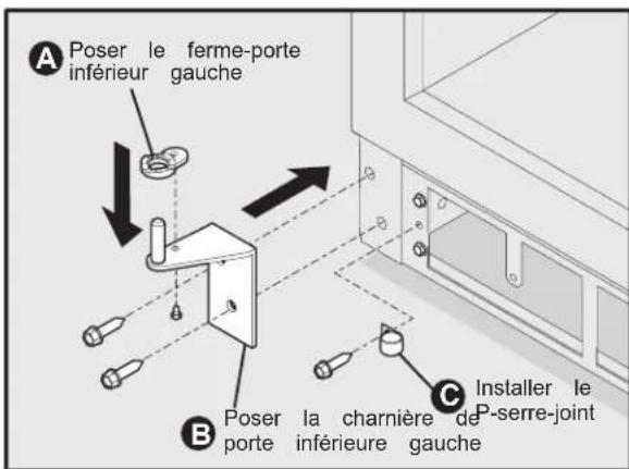 ELECTROLUX E24WC75HSS - Inversion de la porte - 4