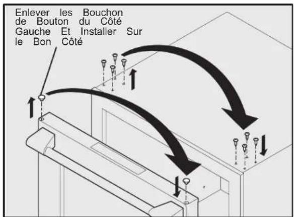 ELECTROLUX E24WC75HSS - Inversion de la porte - 7