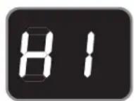ELECTROLUX E30EC70FSS - MESSAGE DES ÉCRANS OU TÉMOINS LUMINEUX DES ÉLÉMENTS DE CUISSON - 1