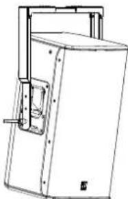 HK AUDIO PR:O 112 XD2 - Tilt Brackets (PR:0 112 FD2, PR:0 115 FD2, PR:0 115XD2) - 1