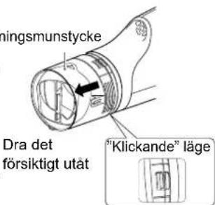 PANASONIC EHNA67 - Rekommenderad användning av snabbtorkningsmunstycket - 1