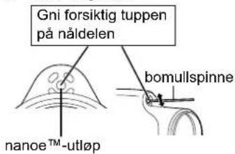 PANASONIC EHNA67 - Vedlikehold av nanoe™-utløpet - 1