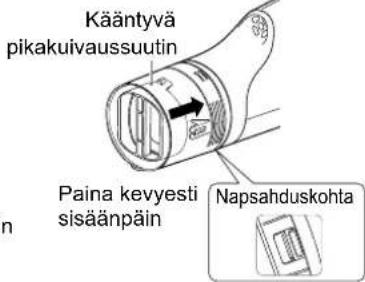 PANASONIC EHNA67 - ▶ Huomautuksia - 2
