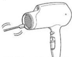 PANASONIC EHNA67 - Konserwacja wylotu powietrza - 1