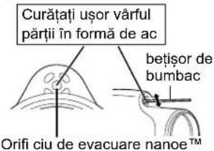PANASONIC EHNA67 - Întreținerea orifi ciului de evacuare nanoe™ - 1