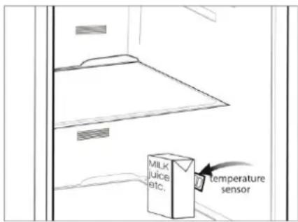 BEKO RCSA366K40WN - Recommandations relatives au compartiment des produits frais \*en option - 1