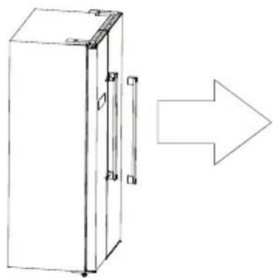BEKO GNO5231XPN - Remover os puxadores - 2