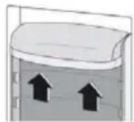 BEKO GNO5231XPN - Emplacement des balconnets de porte - 2