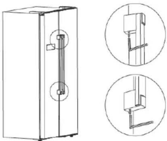 BEKO GNO5231XPN - Zdejmij uchwyty - 1
