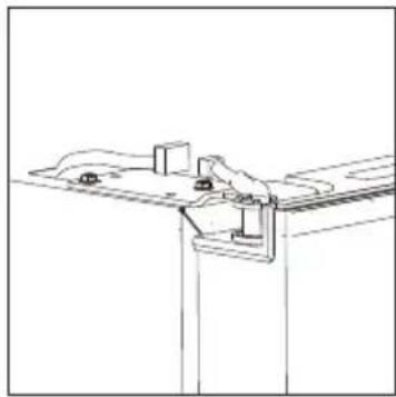 BEKO GNO5231XPN - De deuren verwijderen - 2