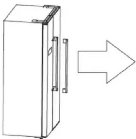BEKO GNO5231XPN - Zdejmij uchwyty - 2