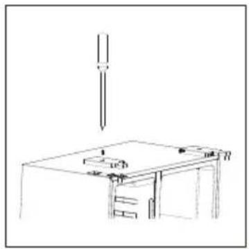 BEKO GNO5231XPN - Rimuovere gli sportelli - 1