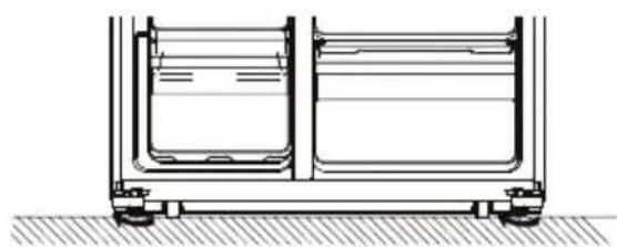 BEKO GNO5231XPN - Requisitos de espaço - 4