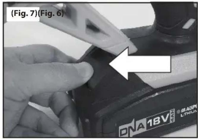 BLAUPUNKT BP5218 - Battery Tools – Battery Charge Level Lights - 7