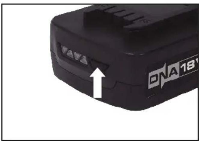 BLAUPUNKT BP5218 - Ferramentas da bateria - Luzes de nível de carga da bateria - 1