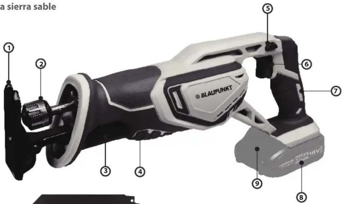 BLAUPUNKT BP5218 - Conozca la sierra sable - 1